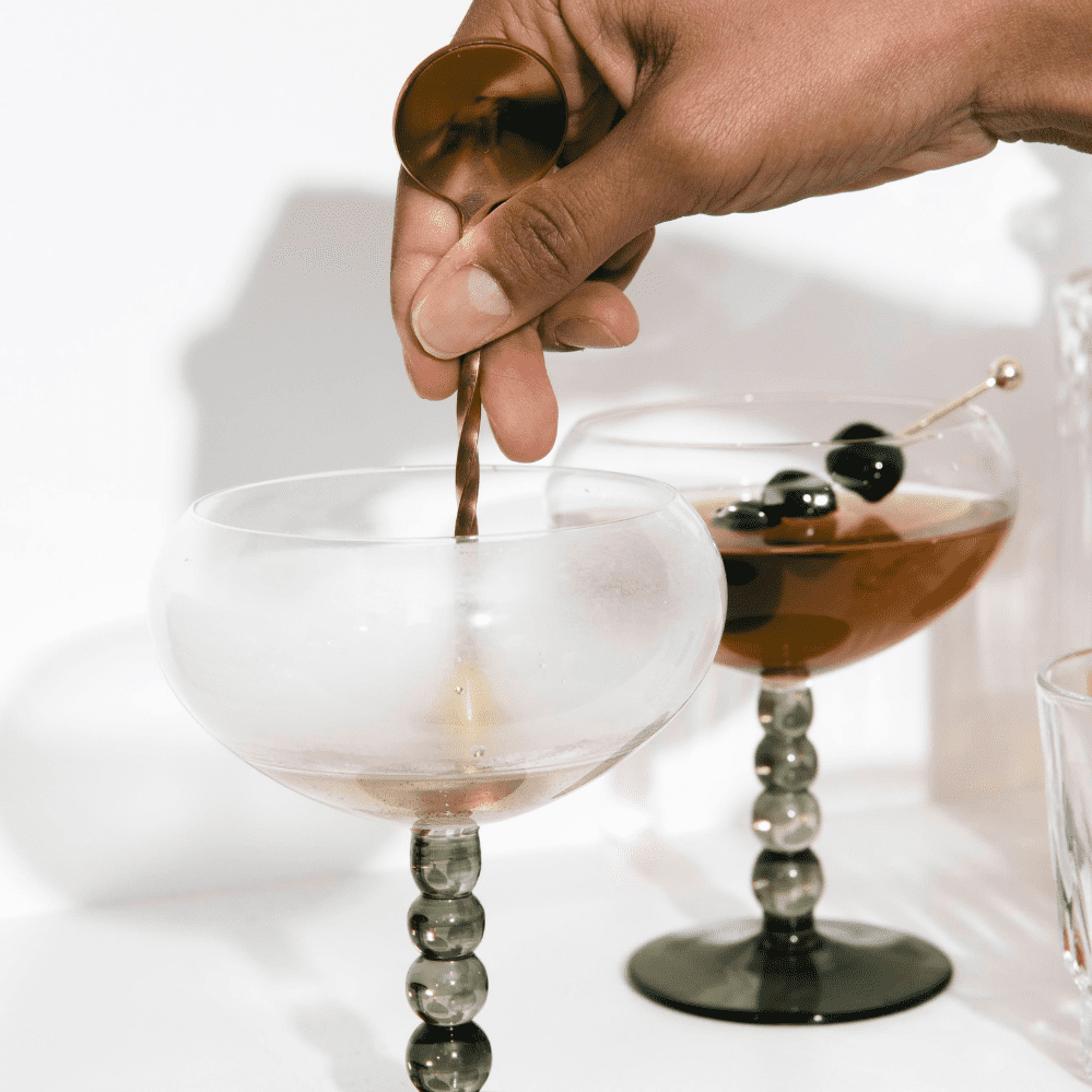 Bar Spoon + Muddler Brushed Rose Gold