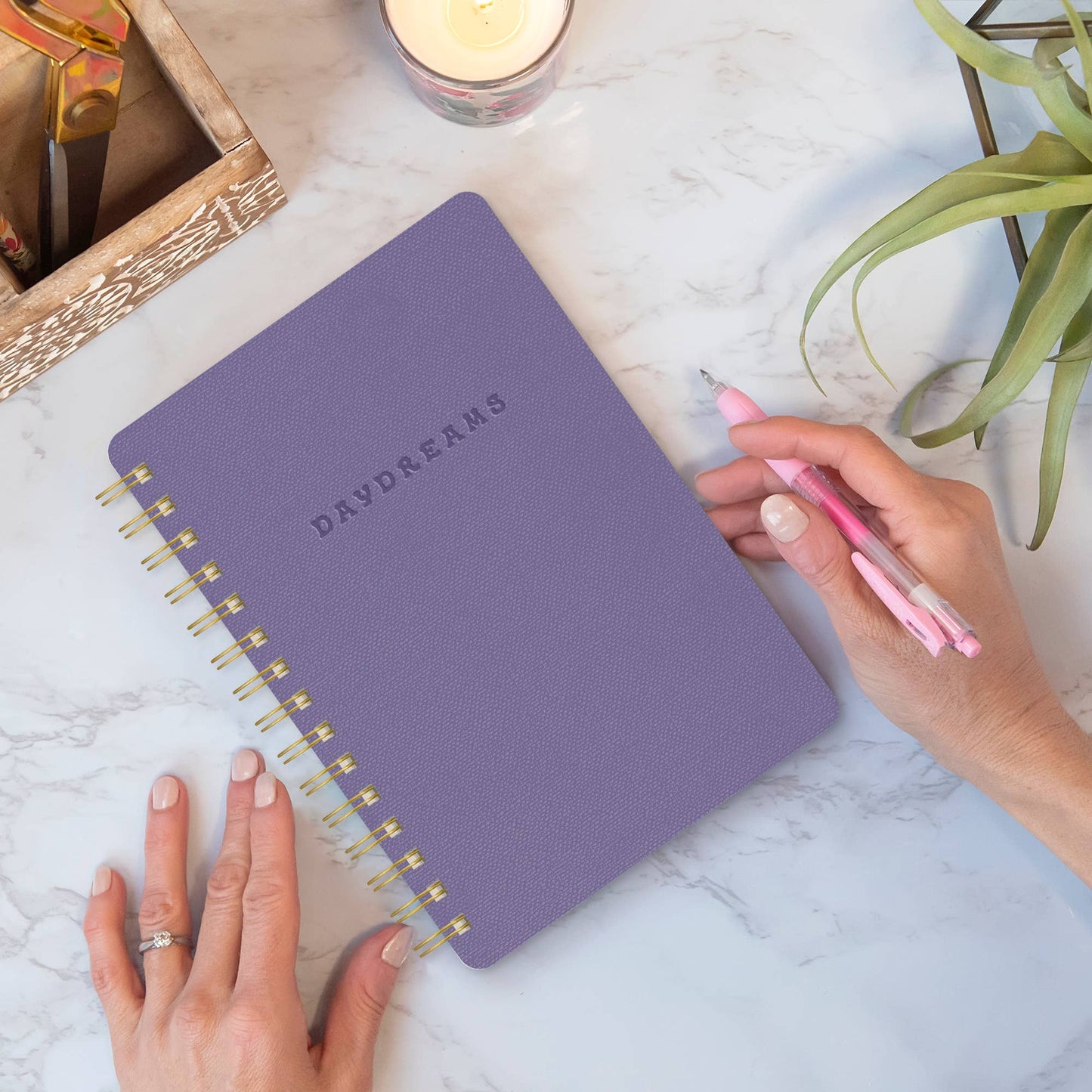 Daydreams (Cyber Grape) Agatha Notebook