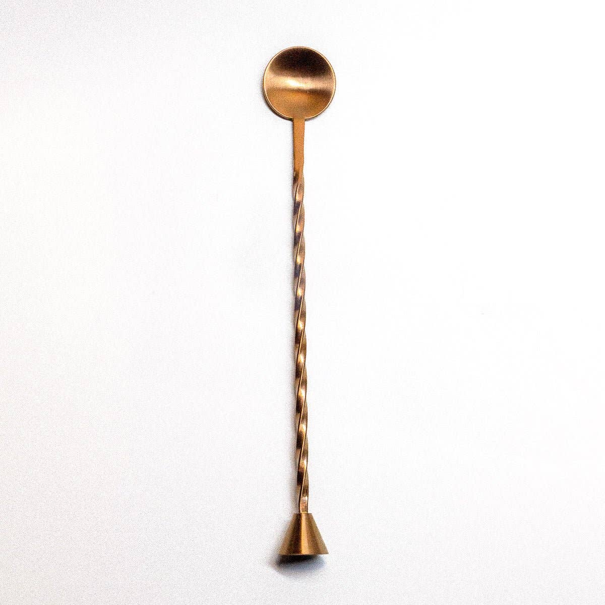 Bar Spoon + Muddler Brushed Rose Gold