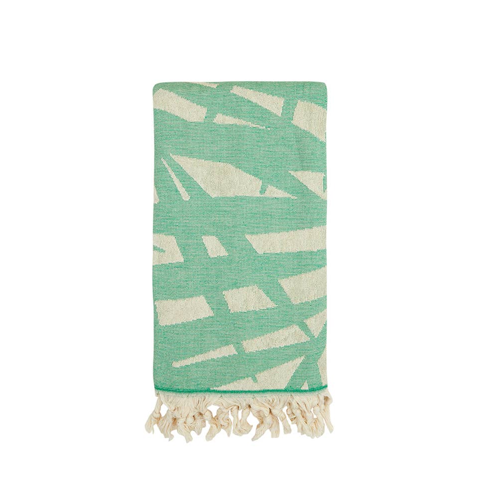 Palm Leaf Turkish Cotton Terry Beach Bath Towels 36x66 Pool