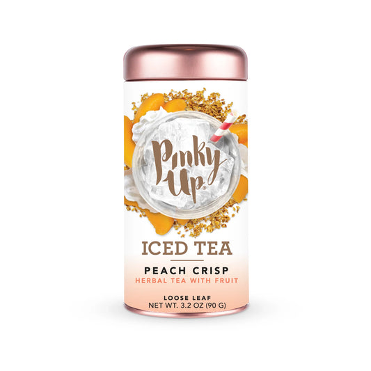 Peach Crisp Loose Leaf Iced Tea Tins