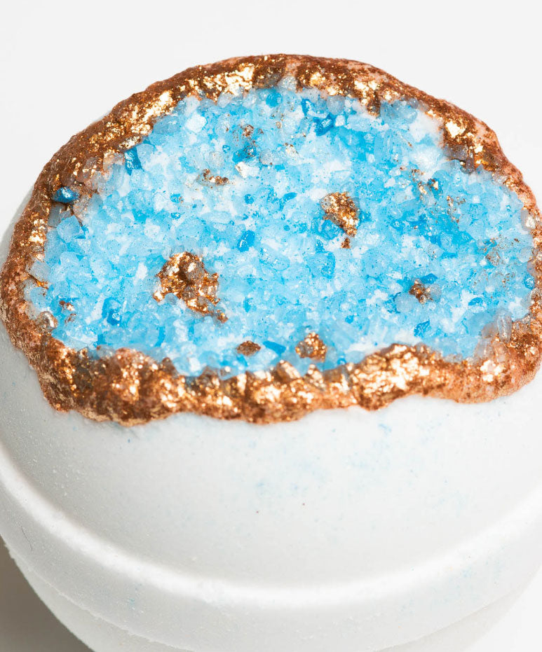 Crystal Geode Bath Bomb-Turquoise