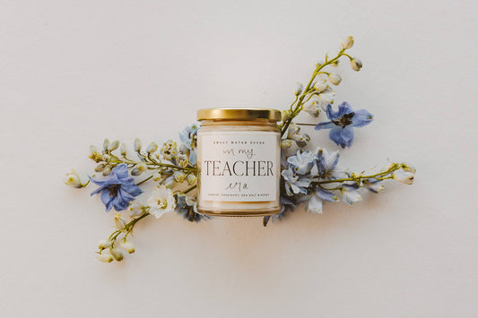 In My Teacher Era Soy Candle 9oz