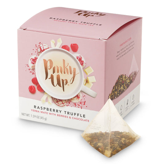 Raspberry Truffle Pyramid Tea Sachets